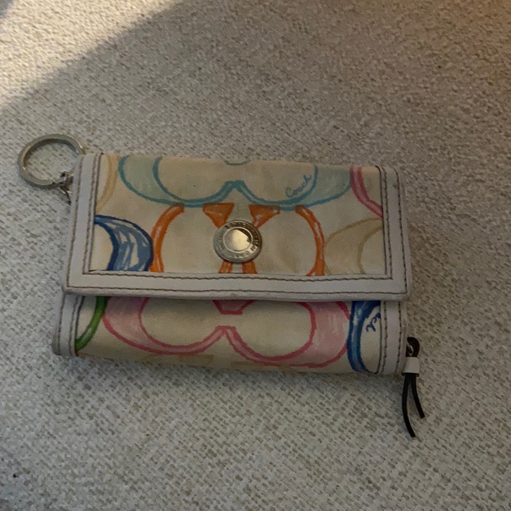 Colorful Coach Wallet